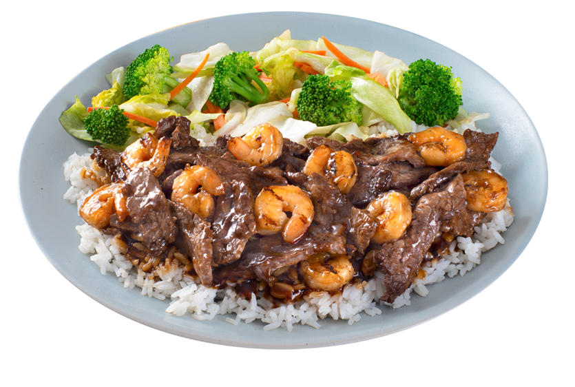 Beef & Shrimp Teriyaki