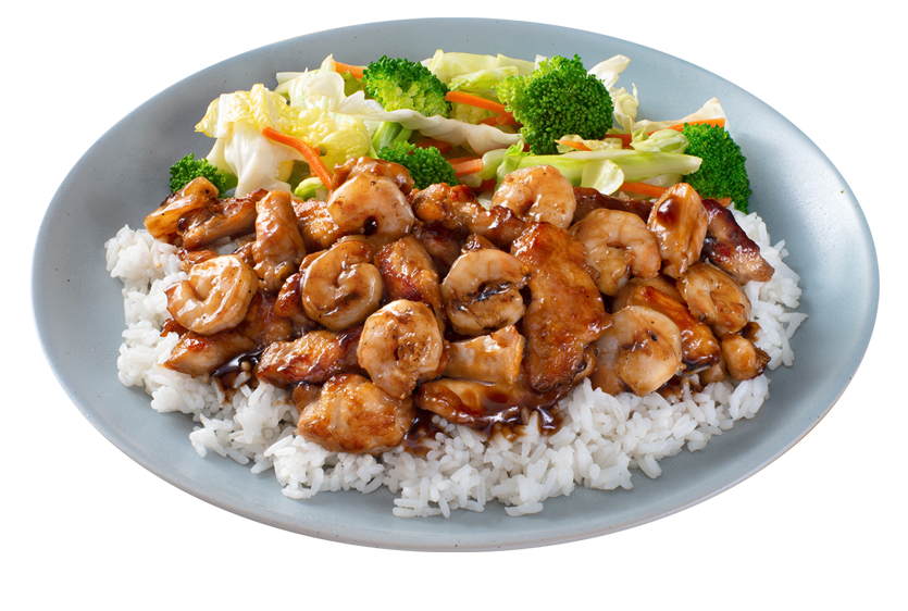 Chicken & Shrimp Teriyaki